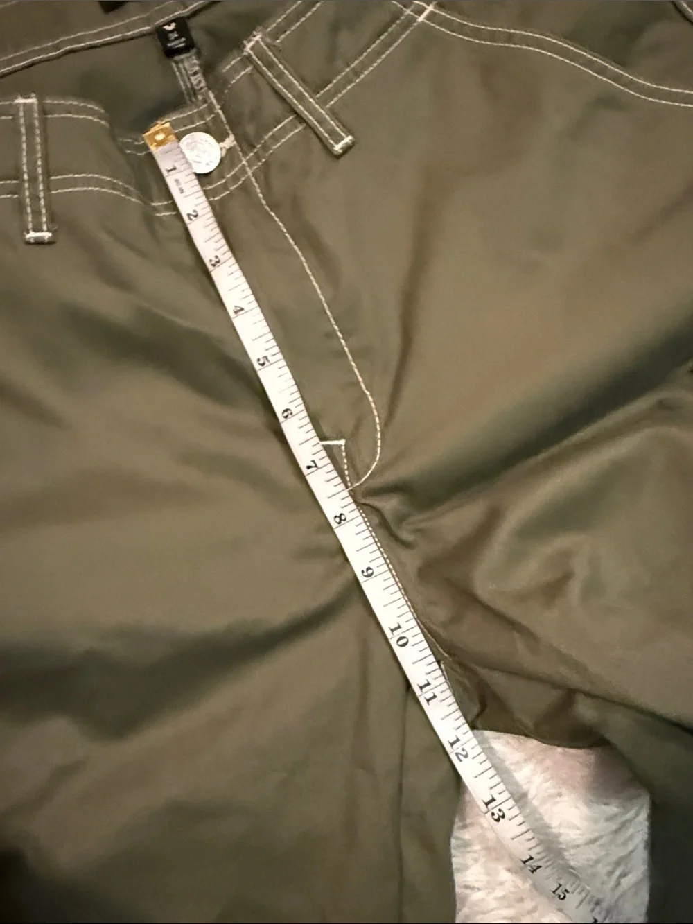 Men's True Religion Olive Green Cargo Pants 34